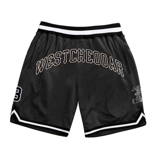 Black/White Basketball Shorts