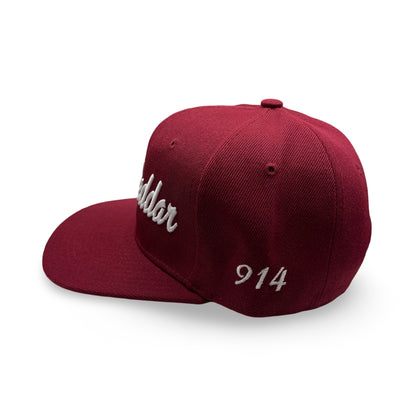 Burgundy Westcheddar Native Snapback